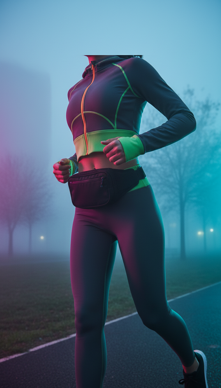 Sunbeam Cropped Workout Hoodie in use